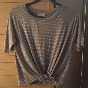 Cute & Casual Tie-Tee